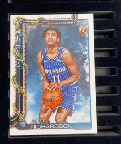 2025-26 Topps #225 Jase Richardson — front