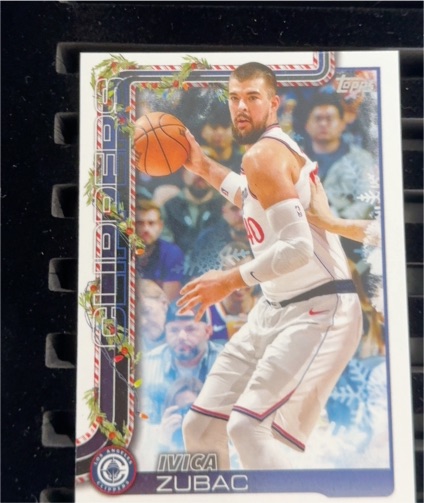 2025-26 Topps Holiday #H115 Ivica Zubac — front