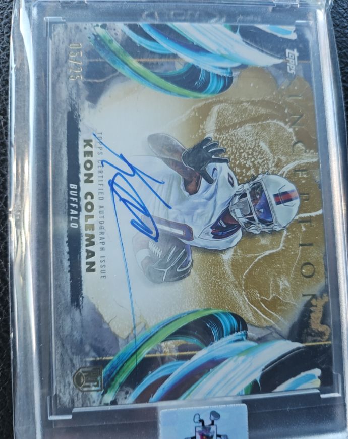 2024 Topps Inception #157 Keon Coleman — front