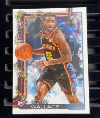 2025-26 Topps #119 Cason Wallace — front