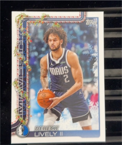2025-26 Topps #172 Dereck Lively II — front