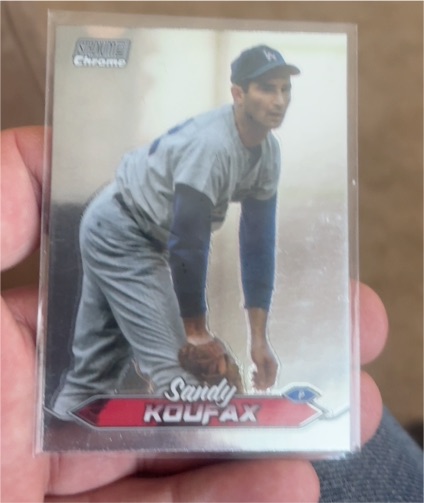 2024 Topps Stadium Club Chrome #255 Sandy Koufax — front