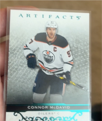 2021-22 Upper Deck Artifacts #101 Connor McDavid — front