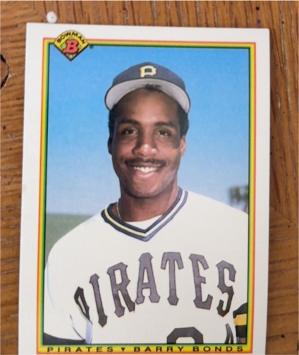 1990 Bowman #181 Barry Bonds — front