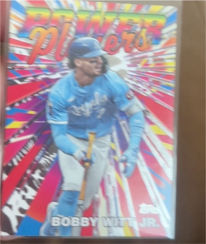 2025 Topps #PP-17 Bobby Witt Jr. Power Players — front
