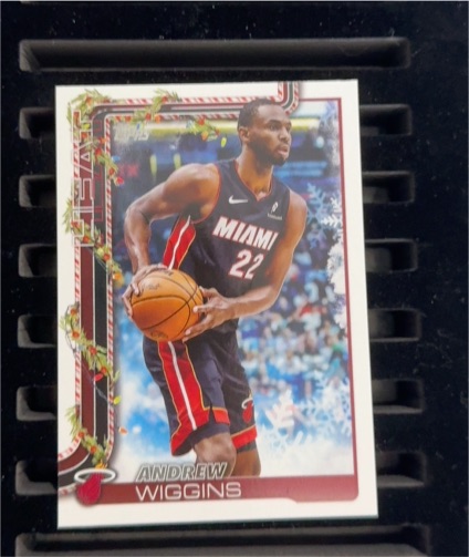 2025-26 Topps #77 Andrew Wiggins — front