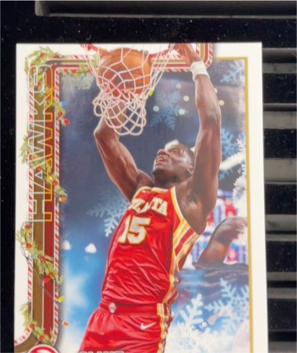 2025-26 Topps Holiday #H50 Clint Capela — front