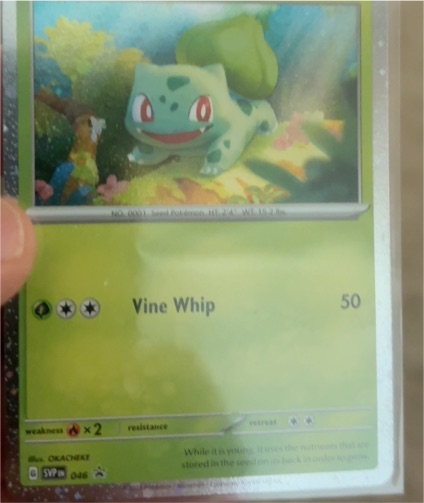 2023 Black Star Promo #046 Bulbasaur — front