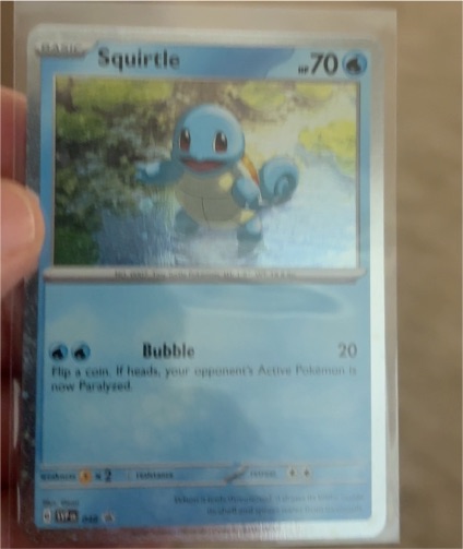 2023 Black Star Promo #048 Squirtle — front