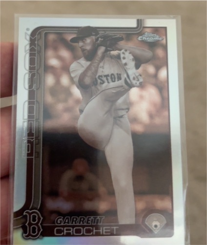 2025 Topps Chrome #264 Garrett Crochet — front