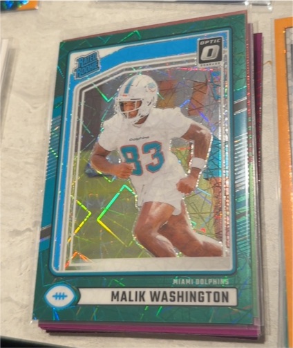 2024 Panini Donruss Optic #397 Malik Washington — front