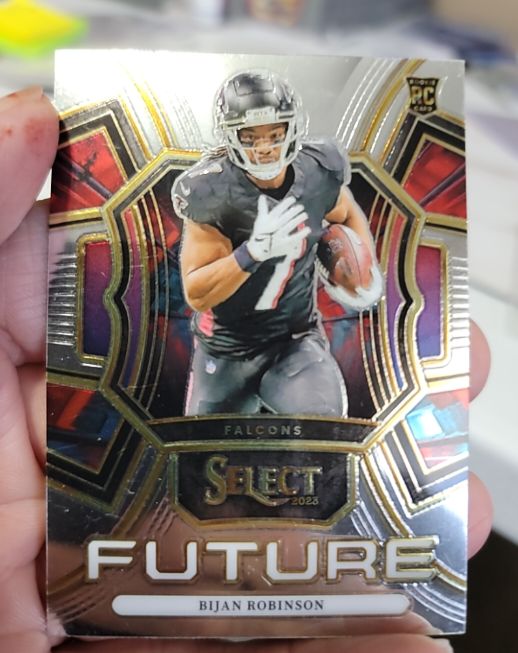 2023 Panini Select #FUT-BRO Bijan Robinson Select Future RC — front