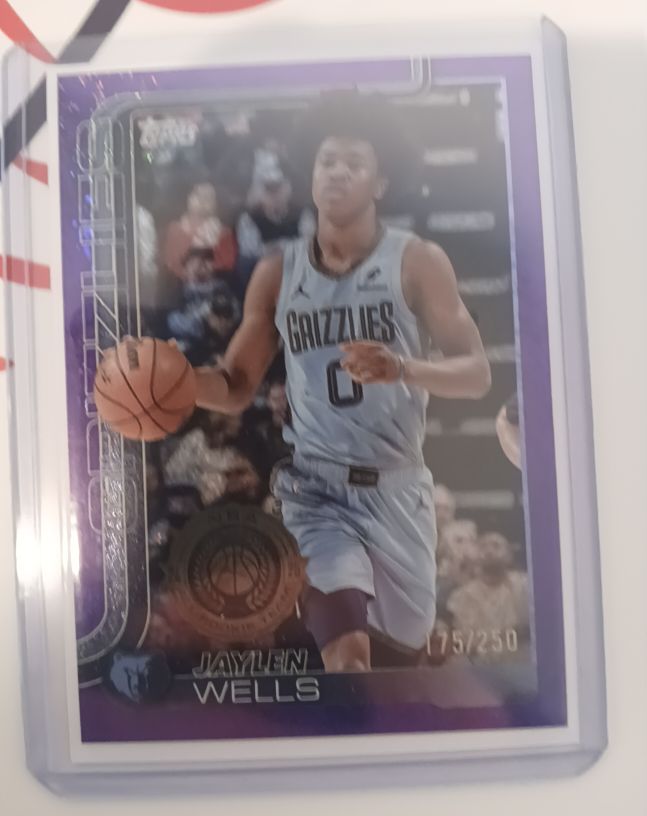 2025-26 Topps #183 Jaylen Wells — front