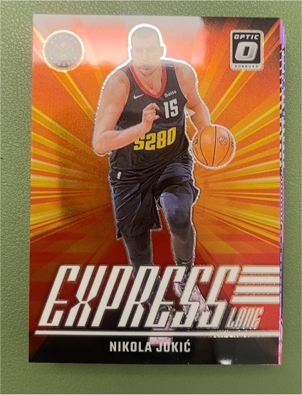 2024-25 Donruss Optic Express Lane #3 Nikola Jokic — front