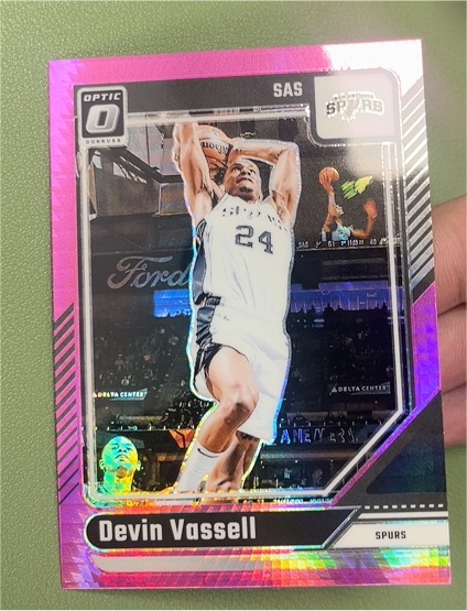 2024-25 Panini Donruss Optic #157 Devin Vassell — front