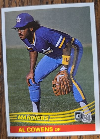 1984 Donruss #511 Al Cowens — front