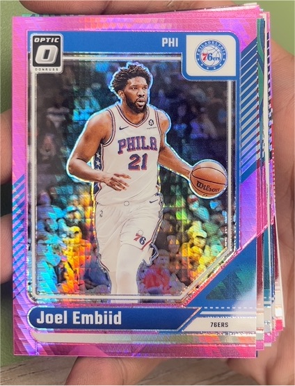 2024-25 Panini Donruss Optic #19 Joel Embiid — front
