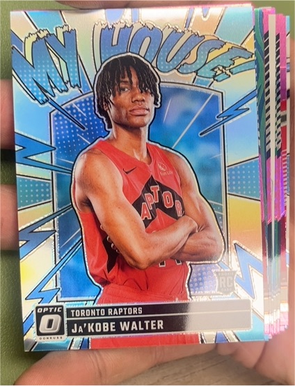 2024-25 Donruss Optic #10 Ja'Kobe Walter My House — front