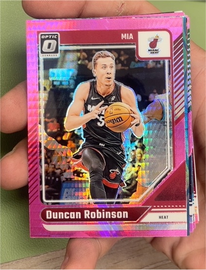 2024-25 Panini Donruss Optic #199 Duncan Robinson — front