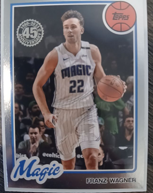 2025-26 Topps #80BK-32 Franz Wagner 1980-81 Topps Basketball — front