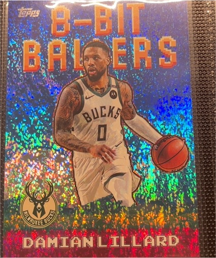 2025-26 Topps Basketball #8B-8 Damian Lillard 8-Bit Ballers — front