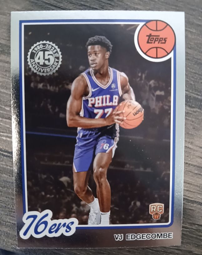 2025-26 Topps 1980-81 Topps #80BK-96 VJ Edgecombe — front