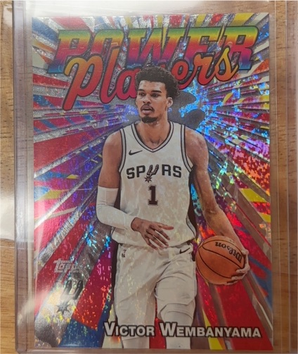 2025-26 Topps Basketball #PP-15 Victor Wembanyama Power Players — front