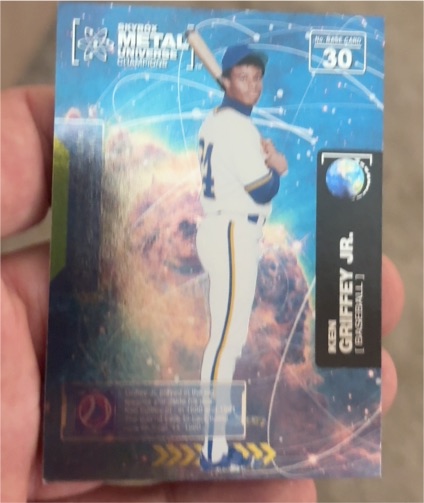 2021 Skybox Metal Universe Champions #30 Ken Griffey Jr. — front