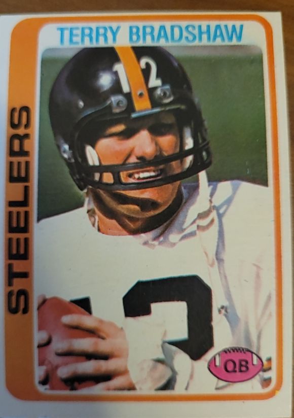 1978 Topps #65 Terry Bradshaw — front