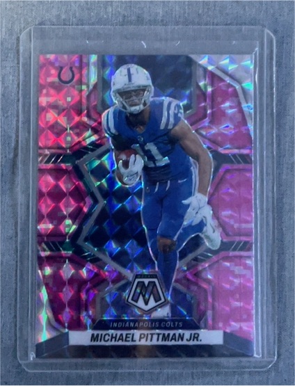 2022 Panini Mosaic #84 Michael Pittman Jr. — front