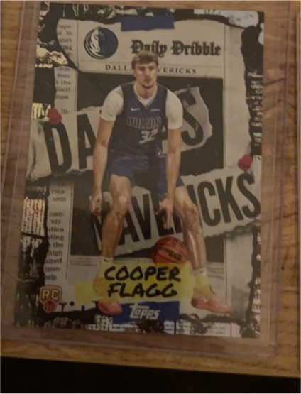 2025-26 Topps The Daily Dribble #DD-31 Cooper Flagg — front