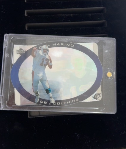 1996 Upper Deck SPx Promo #SPX1 Dan Marino — front
