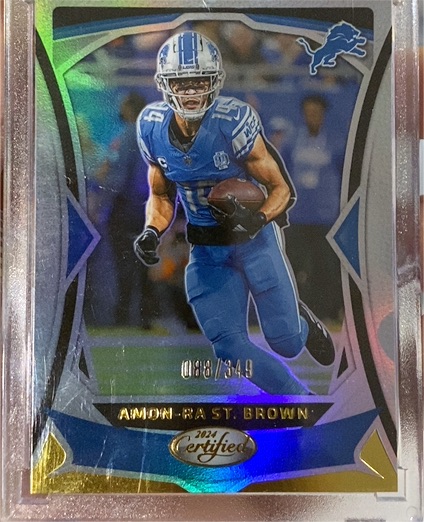 2024 Panini Certified #8 Amon-Ra St. Brown — front