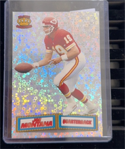 1994 Pacific Now Appearing #20 Joe Montana — front