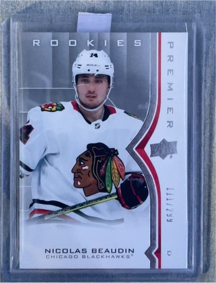 2020-21 Upper Deck Premier #66 Nicolas Beaudin — front