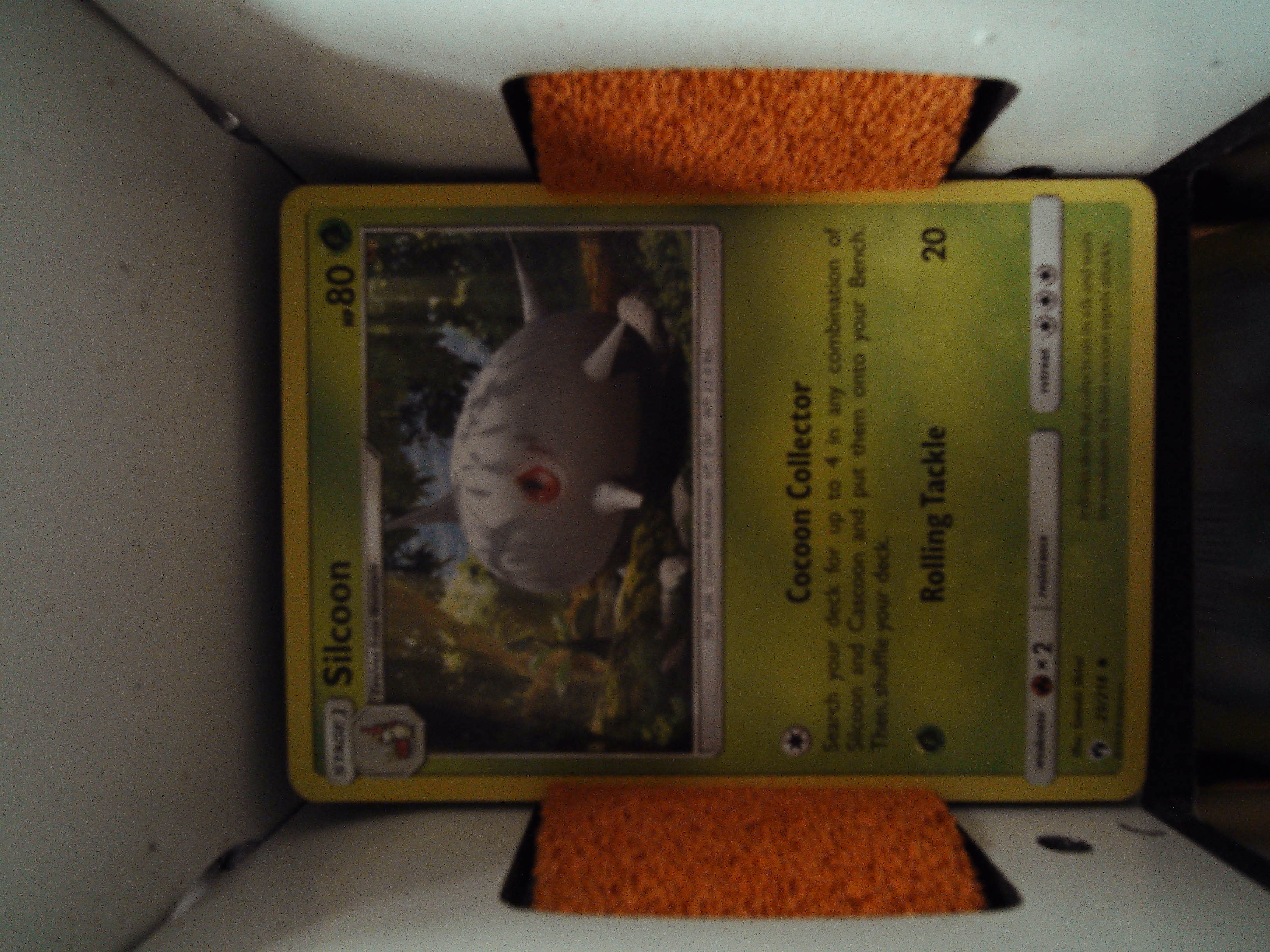 2020 Pokémon Sword & Shield #21 Silcoon — front