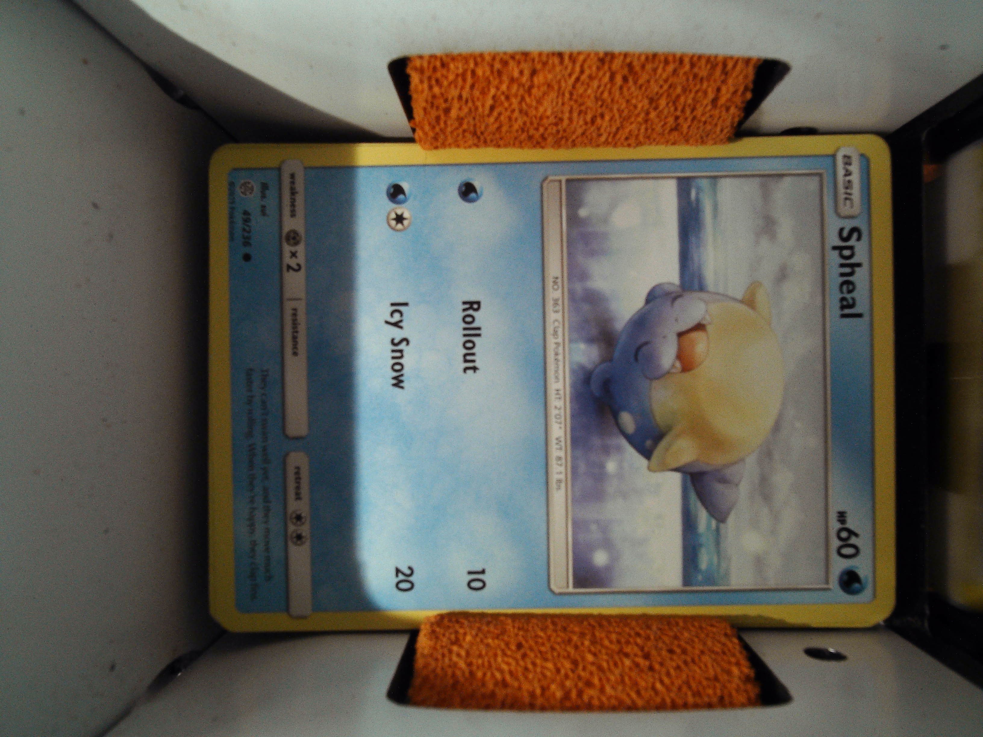 2005 Pokemon #60 Spheal — front
