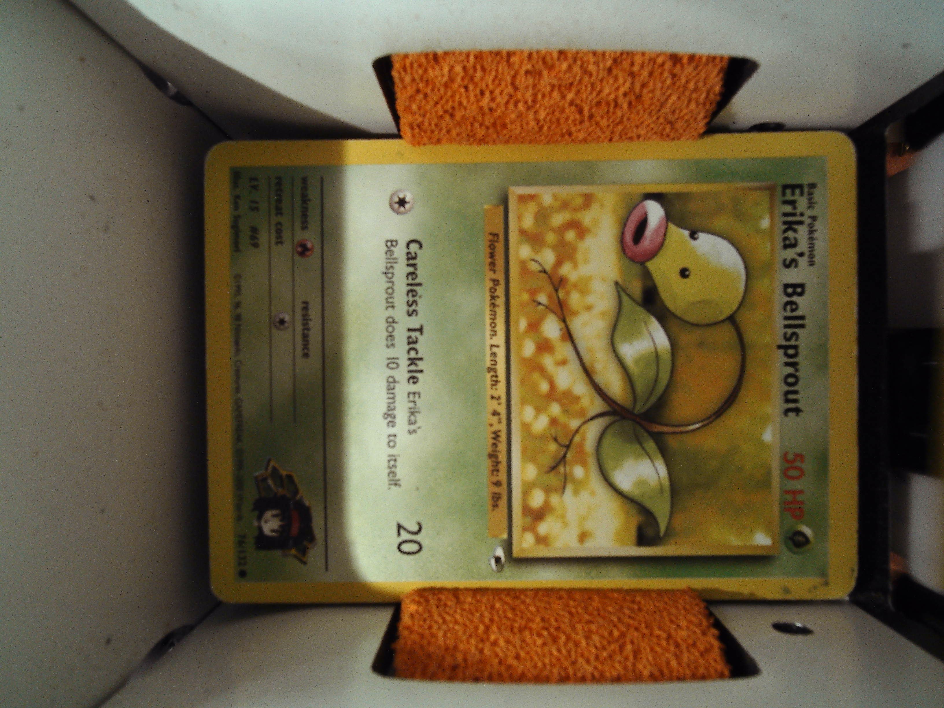 2000 Pokémon Gym Heroes #76 Erika's Bellsprout — front