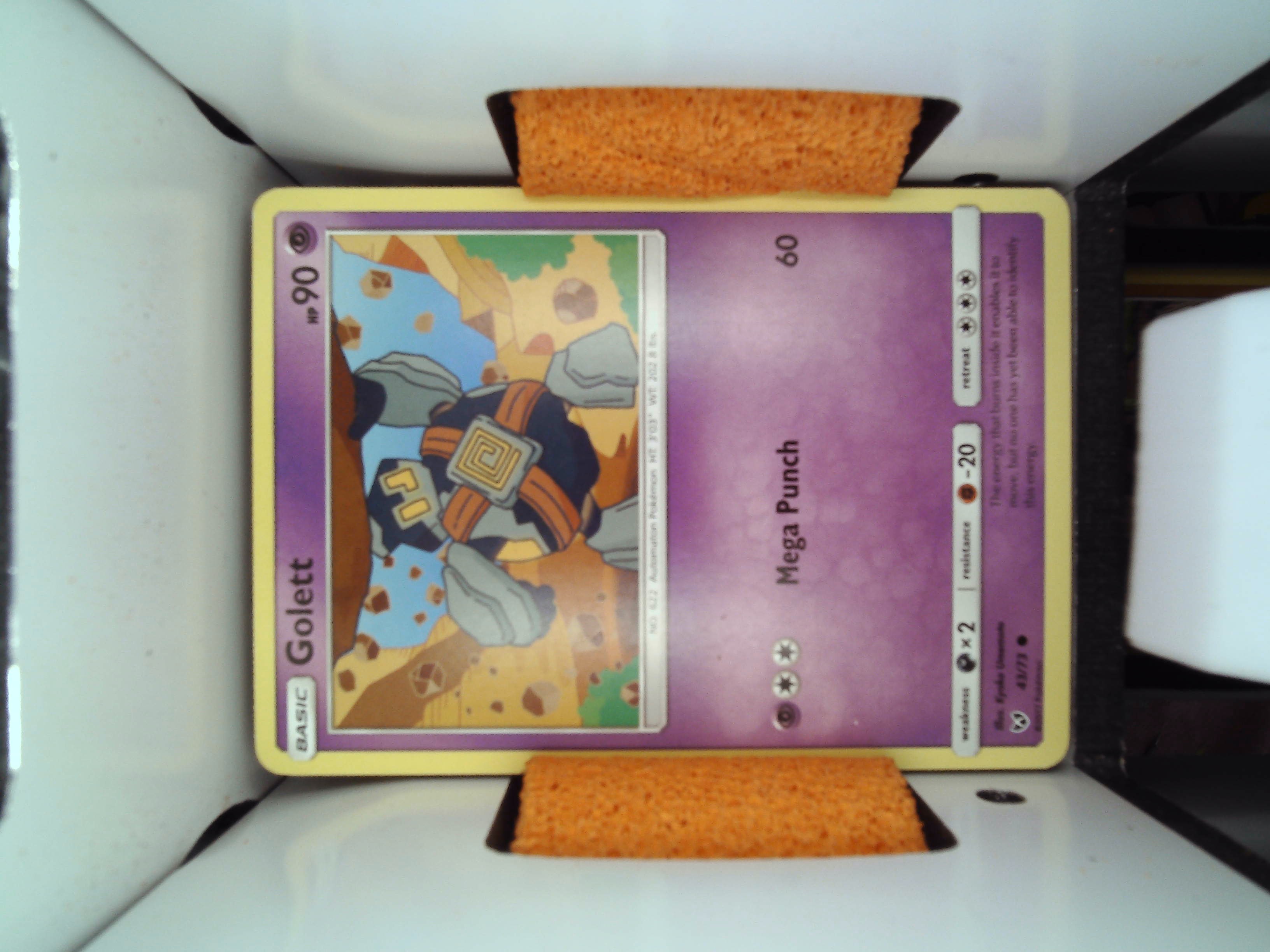 2017 Pokémon Shining Legends #43 Golett — front