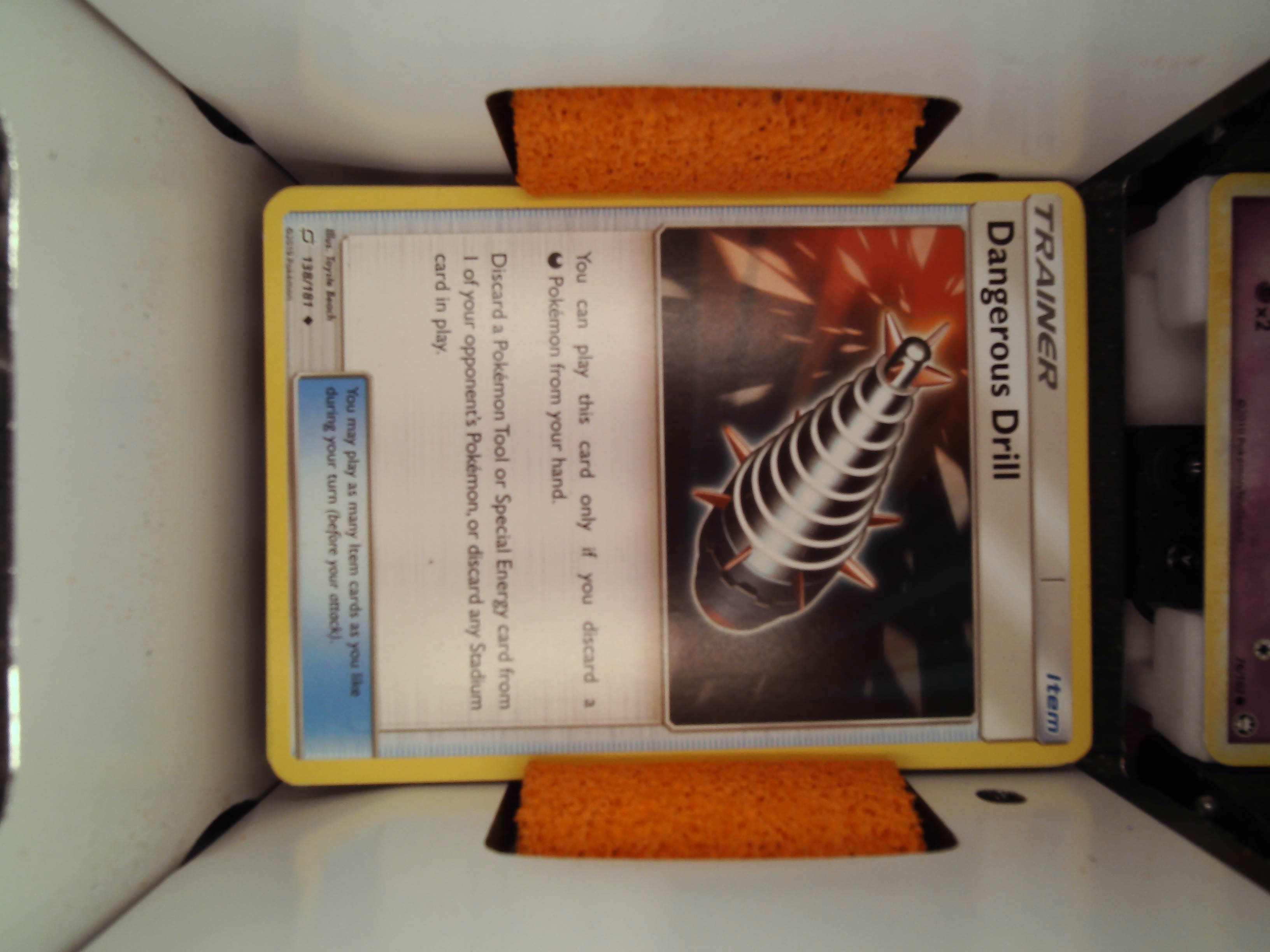 2019 Pokémon SM Team Up #138 Dangerous Drill — front
