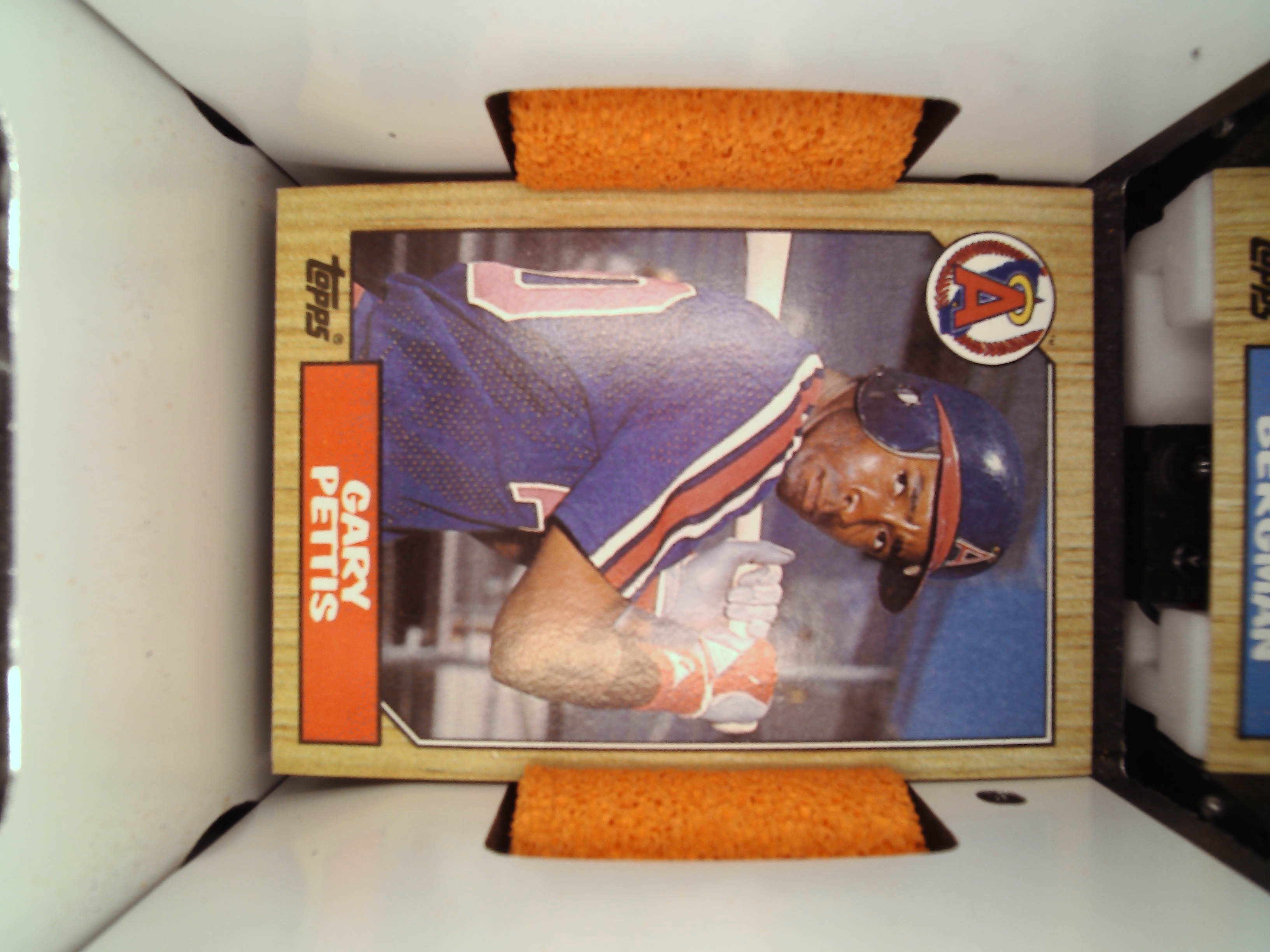 1987 Topps #278 Gary Pettis — front