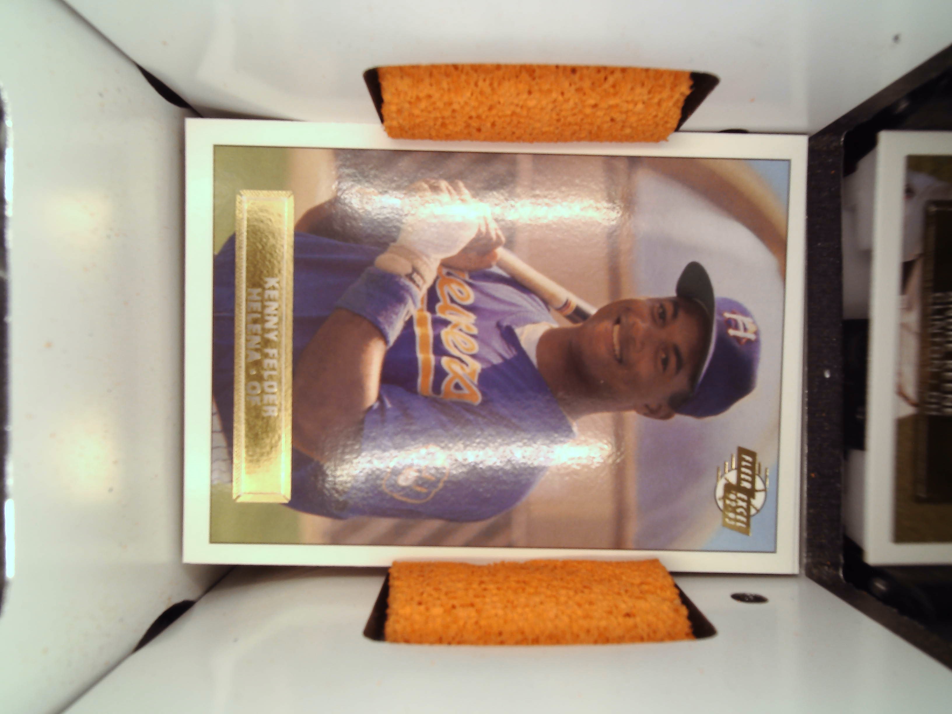 1991 Leaf Kenny Felder #N/A Helena — front
