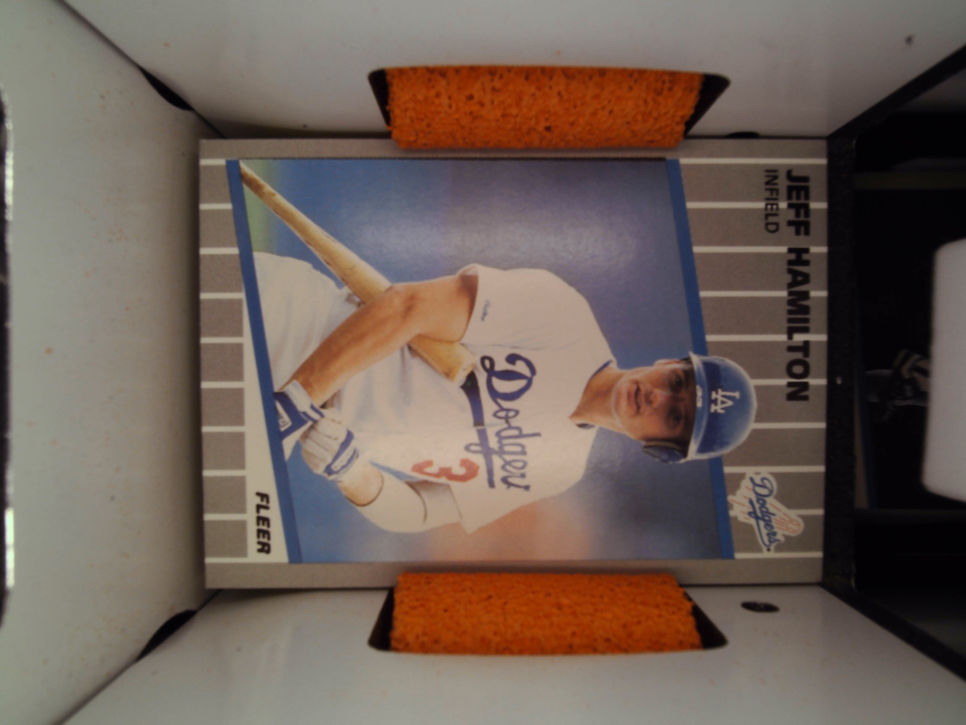 1989 Fleer #60 Jeff Hamilton — front