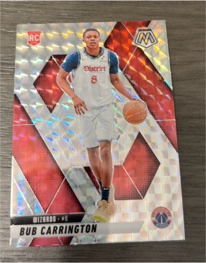 2024-25 Panini Mosaic #206 Bub Carrington — front