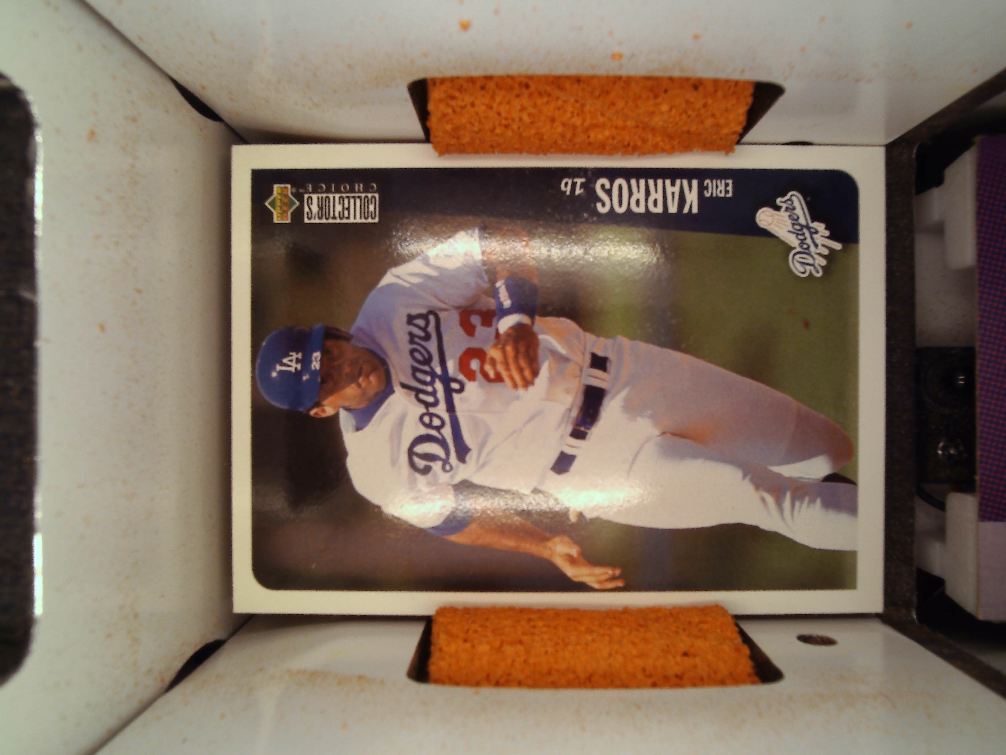 1996 Collector's Choice Baseball #183 Eric Karros — front