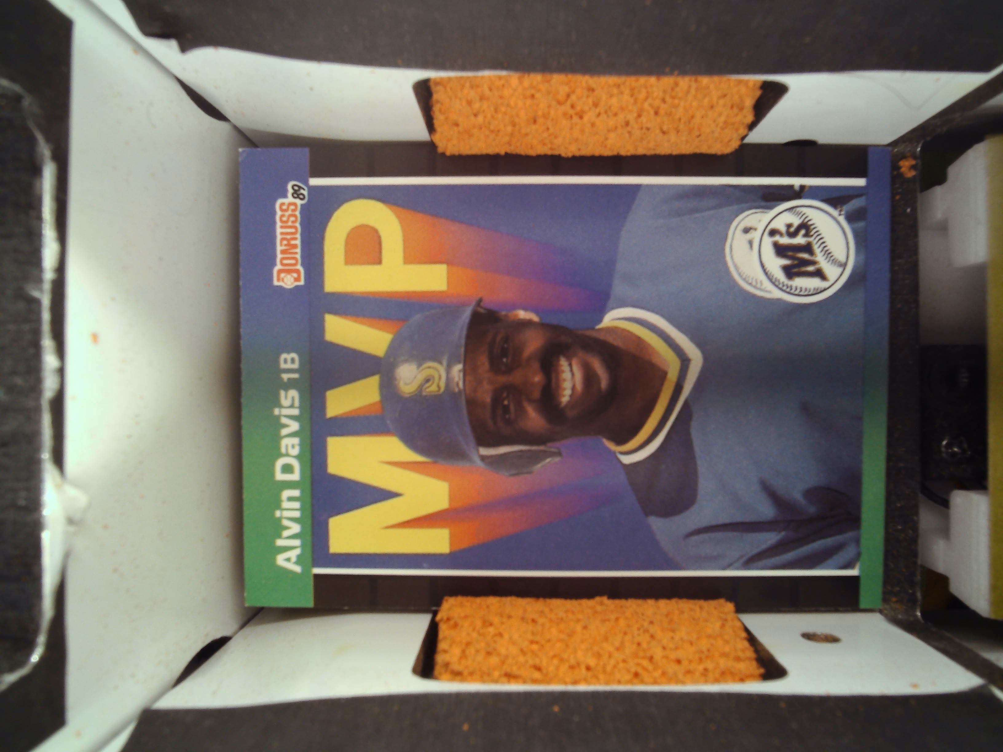 1989 Donruss MVP #BC-25 Alvin Davis — front