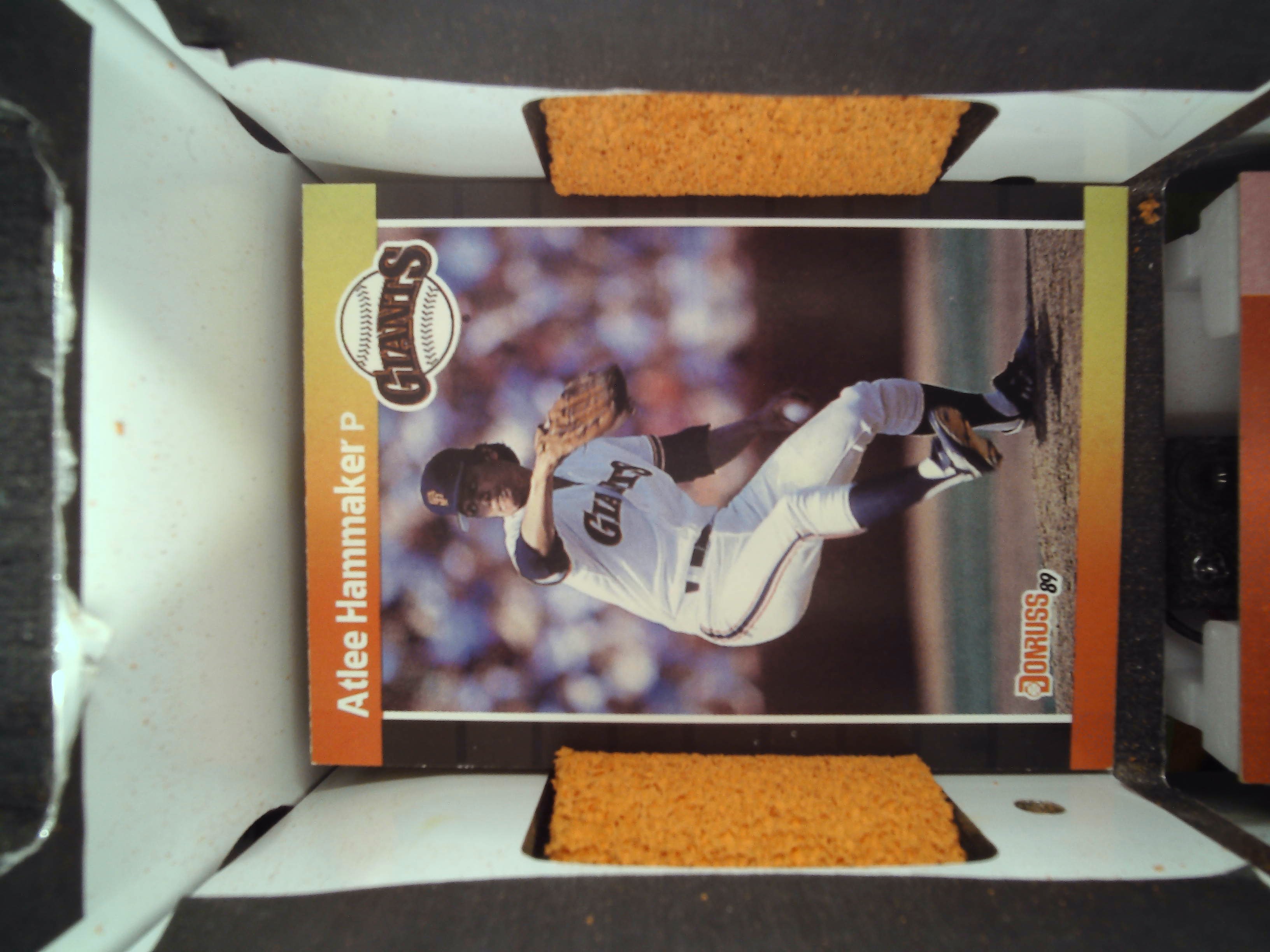 1989 Donruss #89 Atlee Hammaker — front