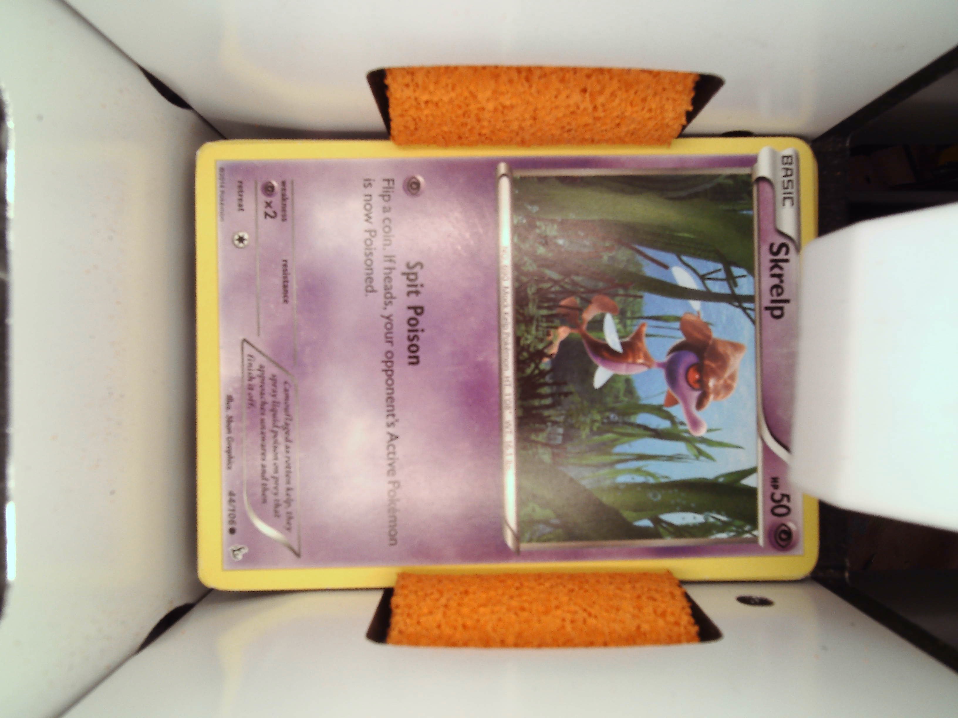 2014 Pokémon XY FlashFire #50 Skrelp — front