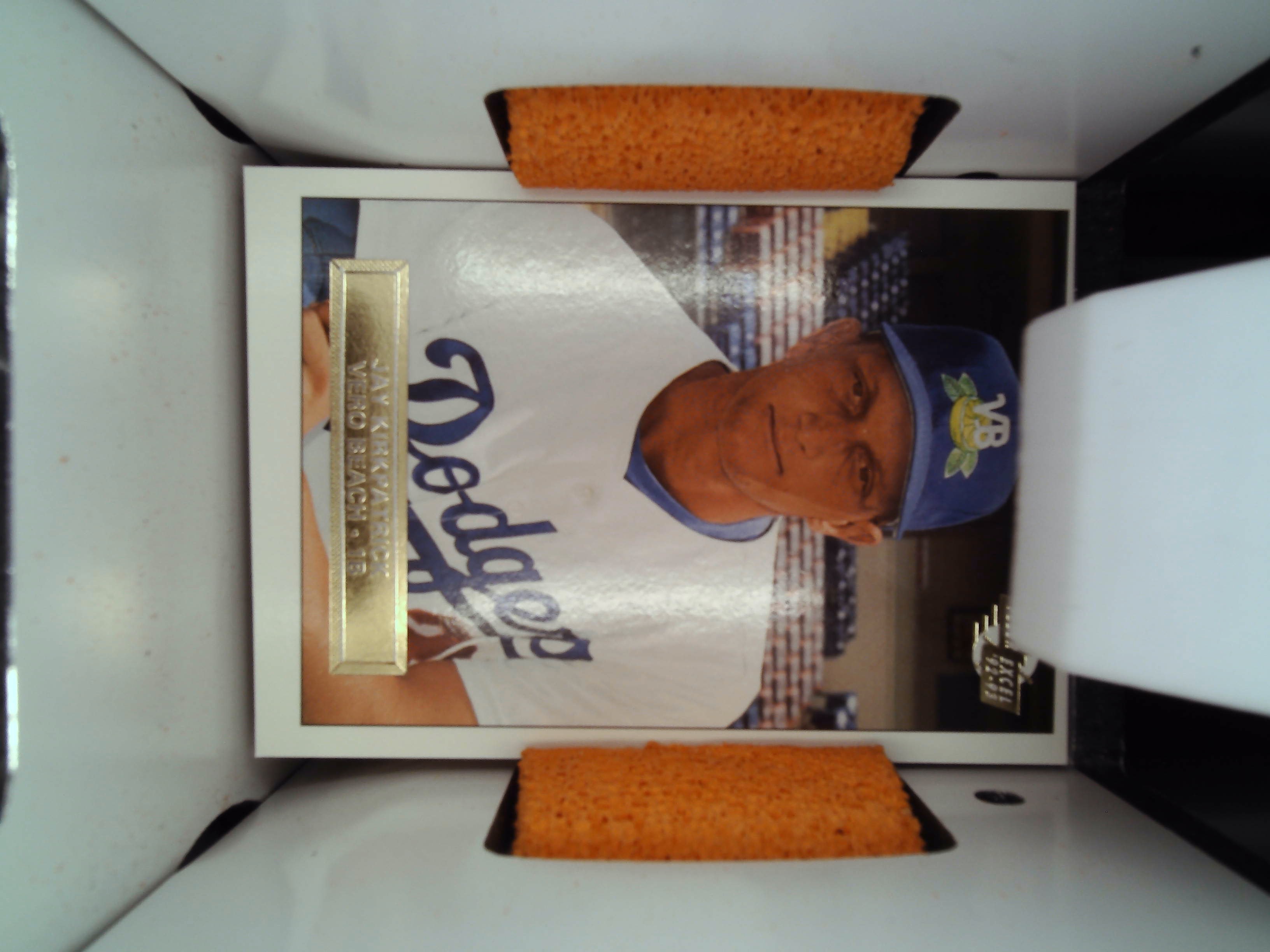 1991 Leaf Jay Kirkpatrick Vero Beach Dodgers — front