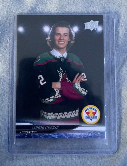 2024-25 Upper Deck #744 Conor Geekie — front